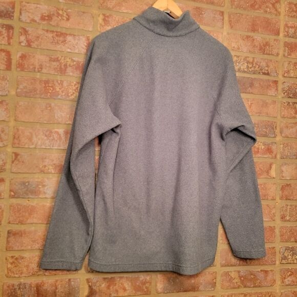 Prana Fleece Pullover Sweater 1/4 Zip Large - Picture 2 of 5